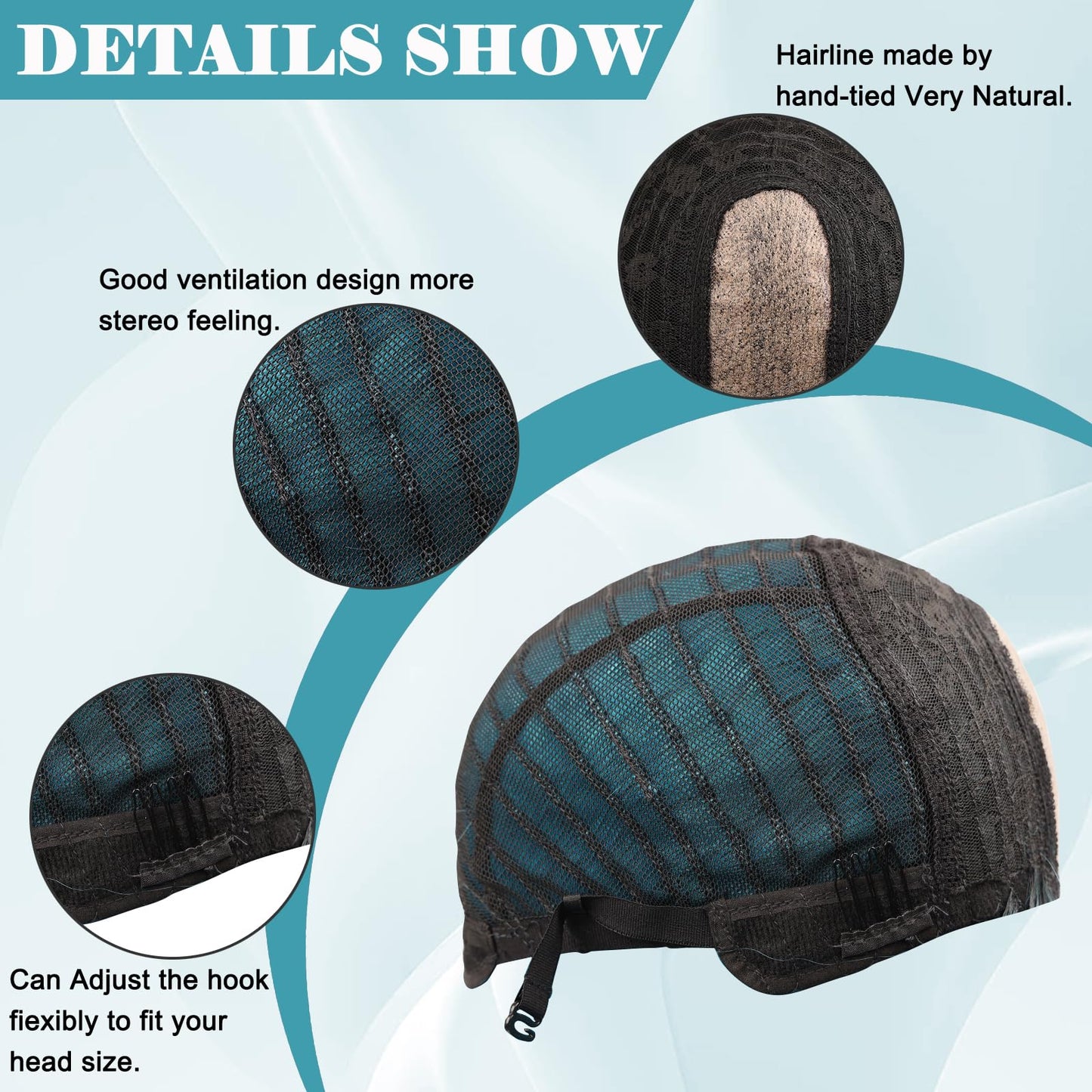 NAYOO Long Ombre Blonde Wavy Wig for Women 26 Inch Middle Part Curly Wavy Wig Natural Looking Synthetic Heat Resistant Fiber Wig for Daily Party Use (Ombre Blonde)